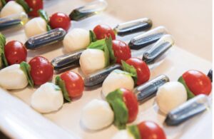 Caprese Bite by Pear Tree Catering